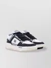 Amiri Nubuk Debossed Sneakers Ma-1 Collar