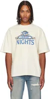 Amiri Boxy-fit Graphic T-shirt With Midnight Message In Neutral