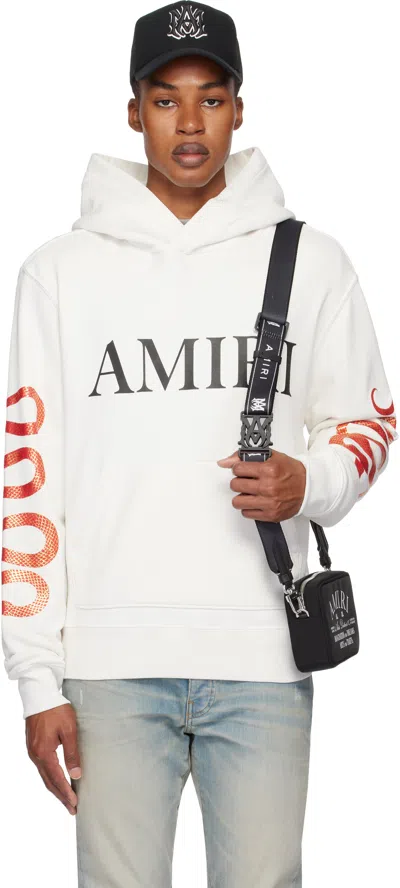 Amiri Off-white '' Snake Hoodie In Ivory