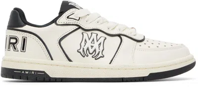 Amiri Off-white & Black Newport Sneakers