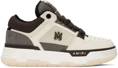 Amiri Off-white & Brown Ma-1 Sneakers