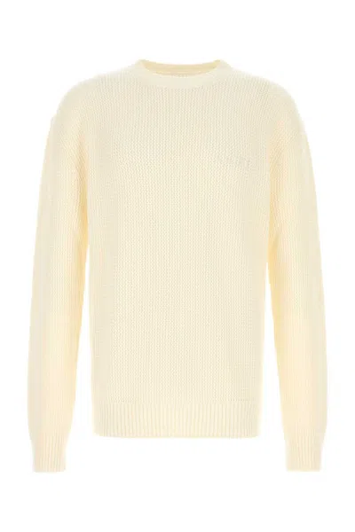 AMIRI OFF WHITE CROCHET SWEATER