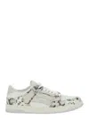 Amiri Skel Top Low Sneaker In Off White