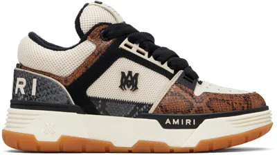 Amiri Ma-1 Chunky-sole Low-top Sneakers In Neutral