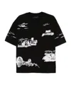 Amiri La Landmark T-shirt In Black