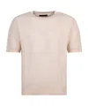 Amiri Open-necked Black Shirt In Nude
