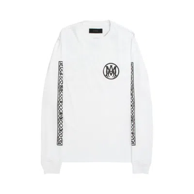Pre-owned Amiri Ouija Board Long-sleeve Tee 'white' | Men's Size S