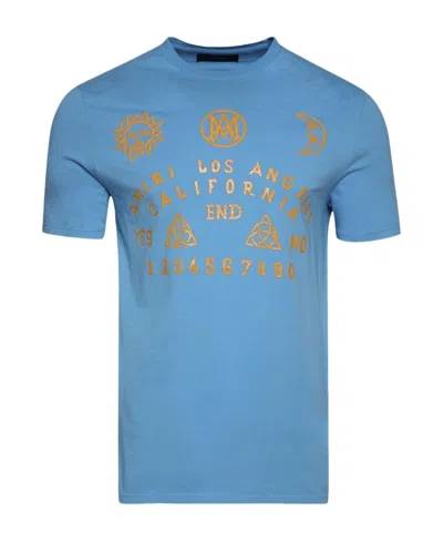 Amiri Ouija Board Print T-shirt In Blue