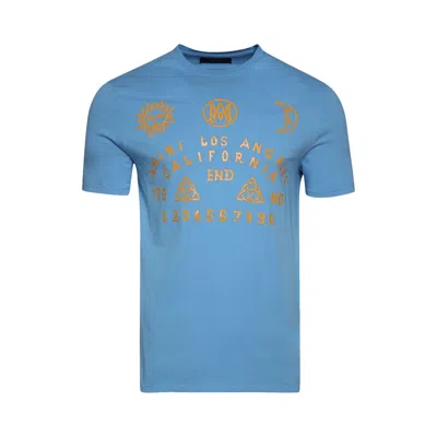 Pre-owned Amiri Ouija Board Tee 'carolina Blue'