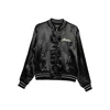 Amiri Bomber Jacket With Ribbed Cuffs And Hem In Black