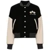 Amiri Stars Colour-block Bomber Jacket In Black
