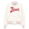 Amiri Logo-embroidered Bomber Jacket In Multicolor