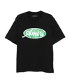 Amiri Mens Black Oval Short-sleeves Relaxed-fit Cotton-jersey T-shirt In Black