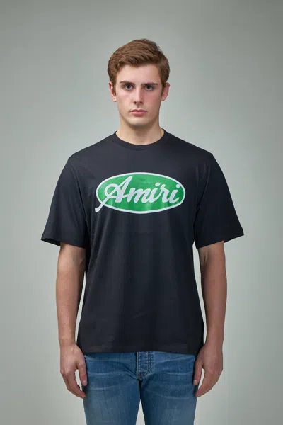 Amiri Oval Tee In Black