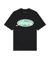 Amiri Mens Black Oval Short-sleeves Relaxed-fit Cotton-jersey T-shirt In Black