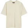 Amiri Oversized Short-sleeved Crewneck T-shirt In Birch