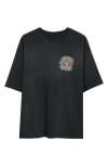 Amiri Oversize Out For Trouble Graphic T-shirt In Black