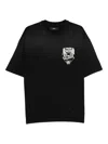 Amiri Oversized Essential Tee In Black