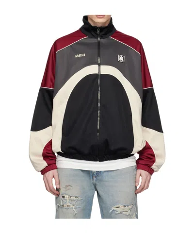 AMIRI OVERSIZED PATCHWORK SPORTS JACKET