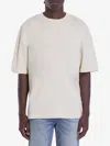 Amiri Oversized Short-sleeved Crewneck T-shirt In Black