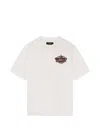 Amiri White Chateau Crest Oversized T-shirt In White