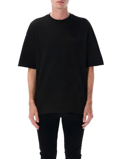 Amiri Oversized Tee In Black
