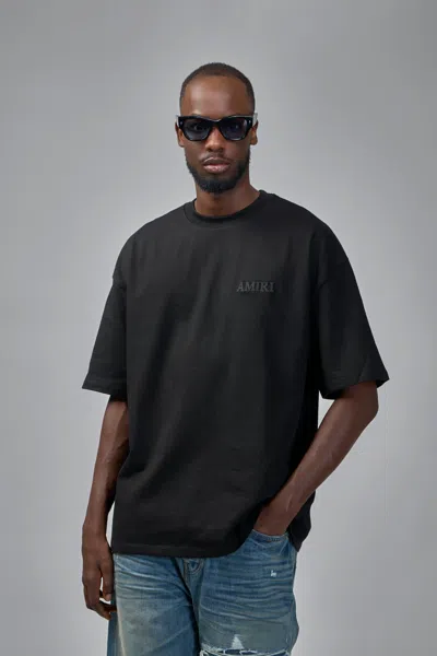 Amiri Oversized Tee In Blue
