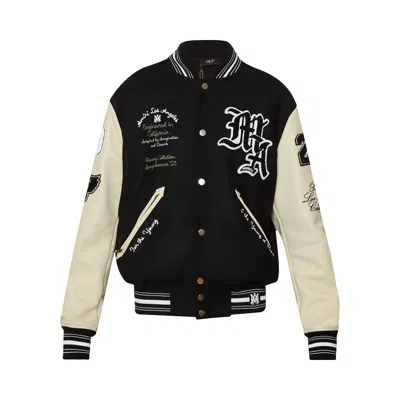 Pre-owned Amiri Oversized Varsity Jacket 'black' | Men's Size M