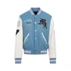 Amiri Oversized Varsity Jacket Ribbed Collar