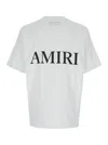Amiri Oversized White T-shirt With Contrasting Logo Print