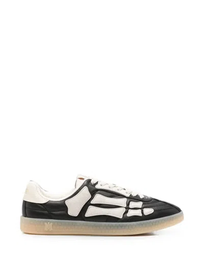 Amiri Pacific Bones Leather Sneakers In Multi