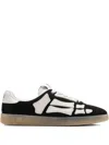 Amiri Pacific Bones Low-top Sneakers In Black