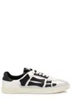 Amiri Skeleton Leather Low-top Sneakers With Distinctive Graphics In White
