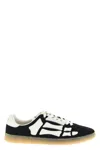 Amiri Pacific Bones Black Low Top Sneakers With Logo Patch On The Tongue And Logo Lettering On The Heel In In Black