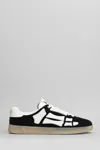 Amiri Pacific Bones Sneakers In Leather