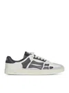 Amiri Multicolor Leather And Suede Pacific Bones Sneakers In Brown