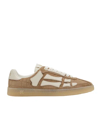 Amiri Pacific Bones Sneakers In Brown