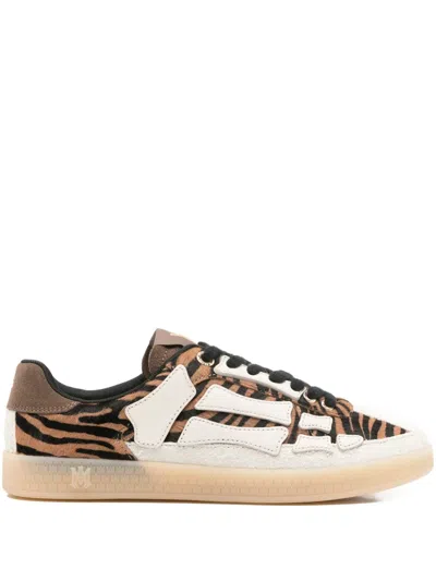 Amiri Pacific Bones Sneakers In Brown