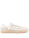 Amiri Skel Bicolor Low-top Sneakers In Neutrals