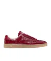 Amiri Red Pacific Bones Sneakers In Red