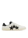 Amiri Pacific Low Top Sneaker With Star Patches In Black