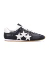 Amiri Pacific Stars Mixed Leather Sneakers