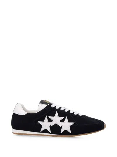 Amiri Leather Low-top Sneakers In Black
