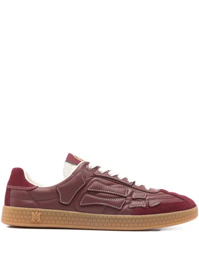 Amiri Pacific Footballsneakers In Burgundy
