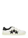 Amiri Pacific Low Top Sneaker With Star Patches In Black