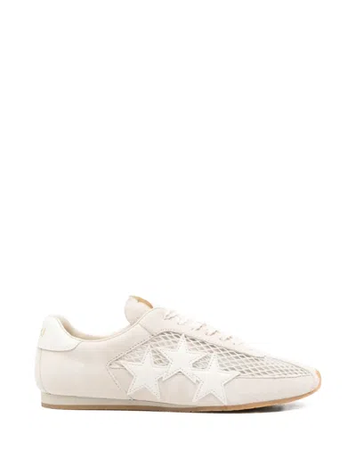 Amiri Pacific Mesh Star Sneakers In Neutral