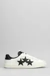 Amiri Pacific Low Top Sneaker With Star Patches