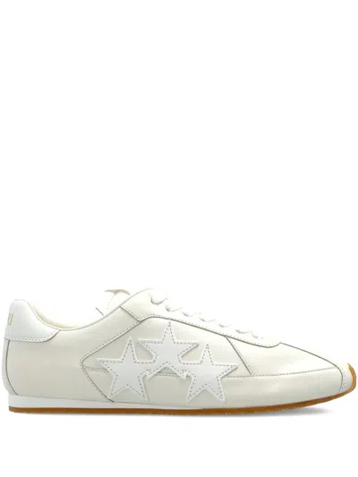 Amiri Lace Up Sneakers In White