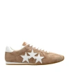Amiri Pacific Stars Mixed Leather Sneakers