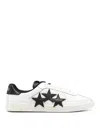 Amiri 'pacific' Low Top Sneakers With Star Patch On The Side And Logo Patch On The Tongue